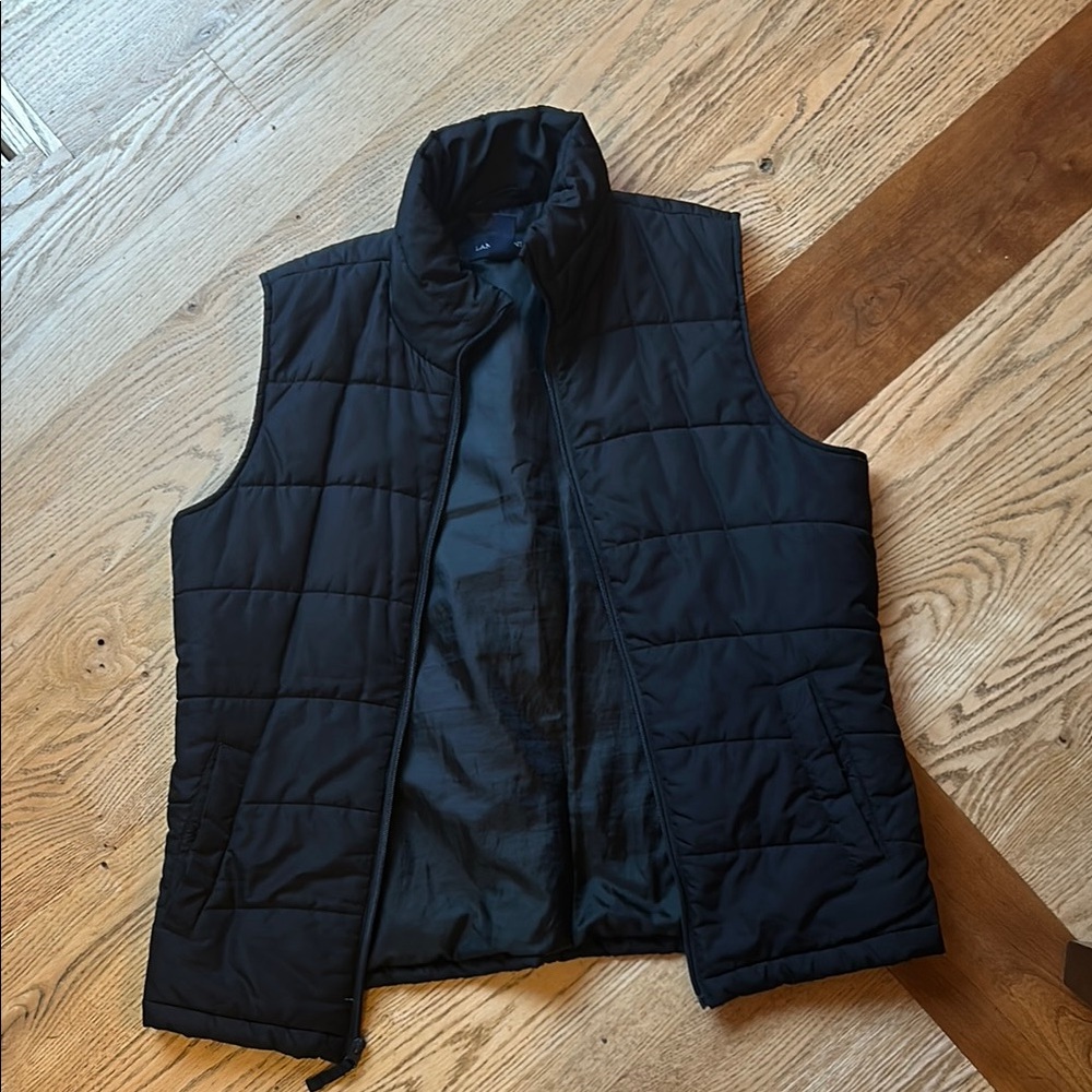 Women’s Black Quilted Vest